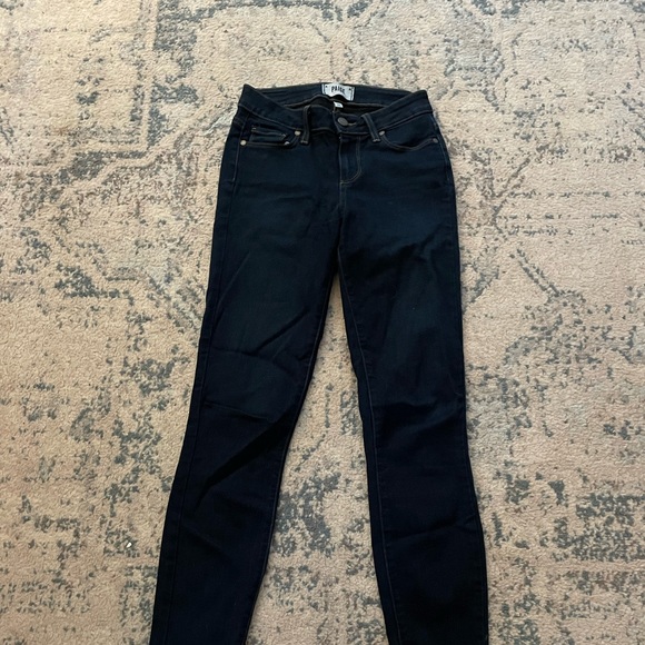 PAIGE Verdugo Crop Rosalyn Size: 24 - Picture 3 of 7